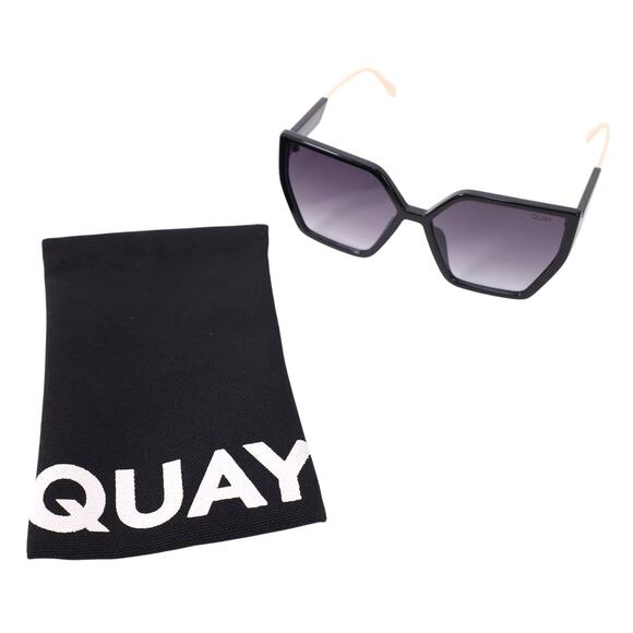 Quay Australia Black Sunglasses